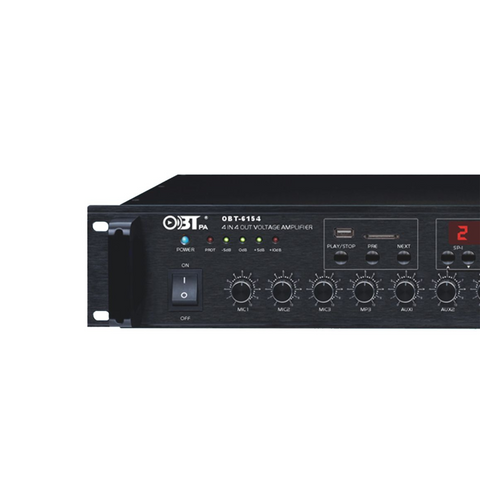 OBT-6154 USB + SD 4 Zones